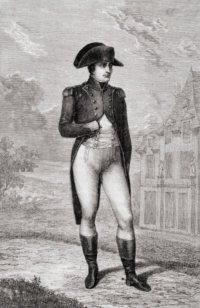 Napóleon Bonaparte portréja, Louis Blanc A francia forradalom történetéből alkotó: French School
