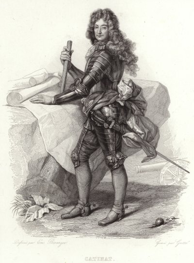 Nicolas Catinat portréja alkotó: French School