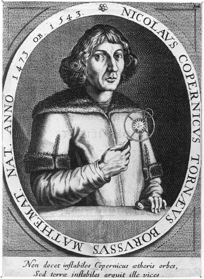 Nicolas Kopernikusz (1473-1543) portréja alkotó: French School