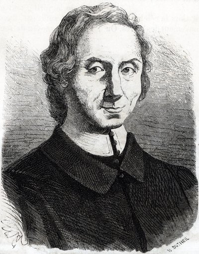 Nicolas Malebranche (1638-1715) portréja alkotó: French School