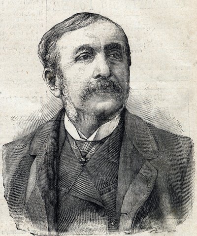 Paul, Remusat gróf (1831-1897) francia újságíró és író portréja alkotó: French School