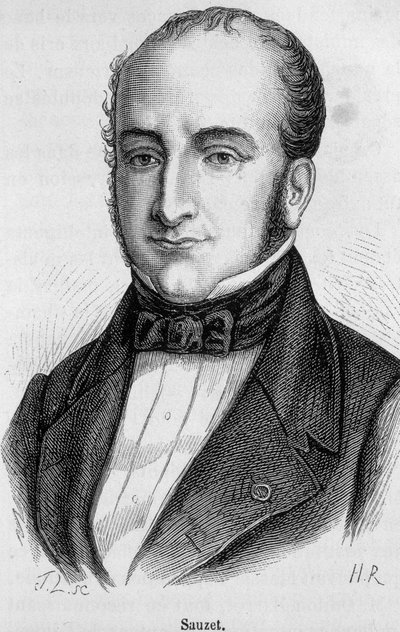 Paul Jean-Pierre Sauzet (1809-1876) portréja alkotó: French School