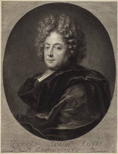 Portré OP Vevő Simon alkotó: French School