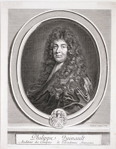 Philippe Quinault (1635-88) portréja alkotó: French School