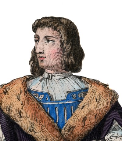 Philippe de Commines (1447-1511) francia író és diplomata portréja. alkotó: French School