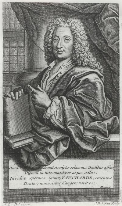 Pierre Fauchard (1678-1763) portréja alkotó: French School