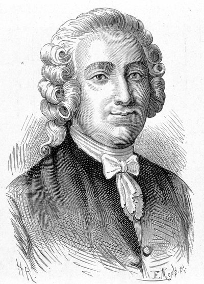 Pierre Joseph Macquer (1718 - 1784) francia kémikus és orvos portréja – az „Album de la Science; jeles tudósok; Nagy felfedezések””” 1896. alkotó: French School