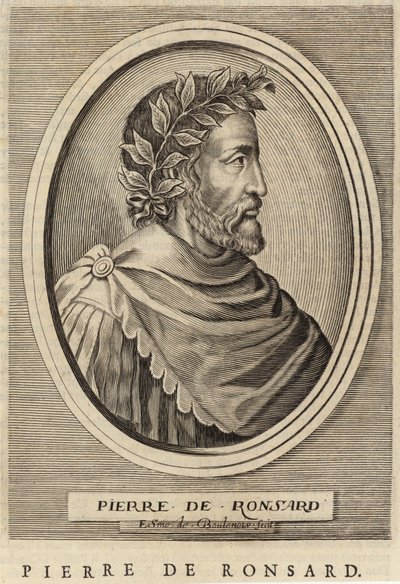 Pierre de Ronsard portréja alkotó: French School