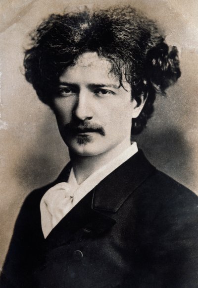 Ignacy Jan Paderewski (1860-1941) lengyel zeneszerző portréja alkotó: French School
