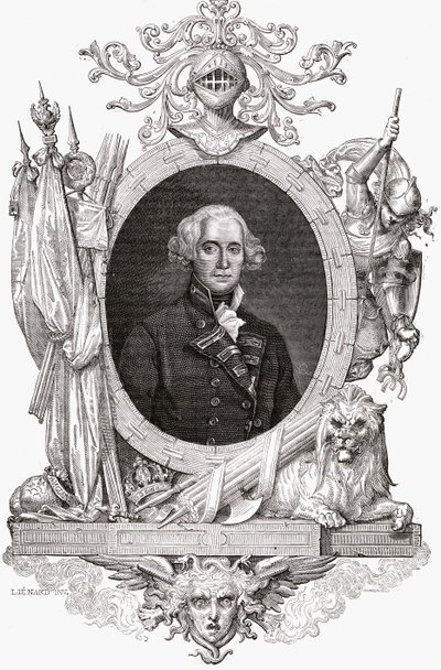 Richard, Earl Howe (1726-99) angol tengerésztiszt portréja alkotó: French School