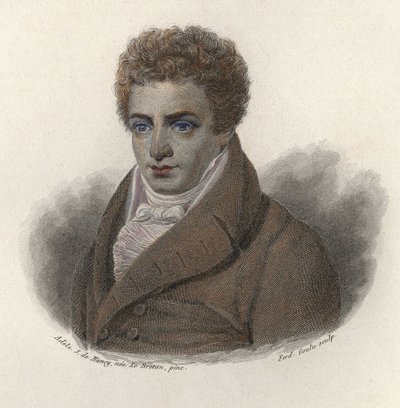 Robert Fulton (1765-1815) amerikai mérnök portréja. A „” Hasznos férfiak portréiban”” alkotó: French School