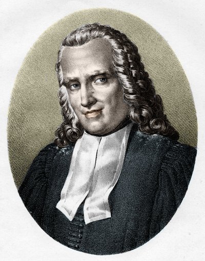 Robert Joseph Pothier (1699-1772) francia jogtanácsos portréja. alkotó: French School