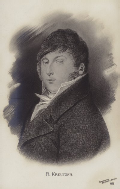 Rodolphe Kreutzer portréja alkotó: French School