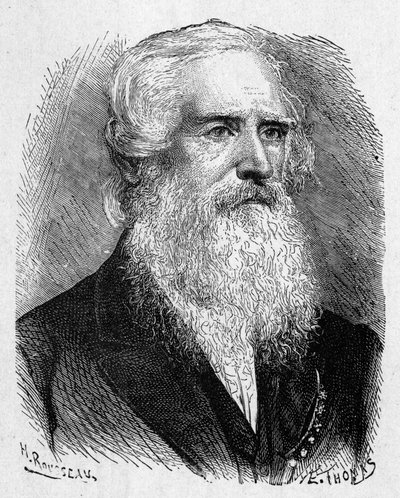 Samuel Morse (1791 - 1872) amerikai festő és fizikus portréja - a Tudományos Albumban; jeles tudósok; Nagy felfedezések””” 1896. alkotó: French School
