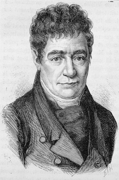 Silvestre de Sacy portréja – Henri Martin „" Franciaország története" című könyvében alkotó: French School