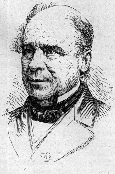 Ustazade Silvestre de Sacy (1801-1879) francia irodalomkritikus és akadémikus portréja. Metszet a „” Le Monde Illustré”” 883. számában, 1874. március 14. alkotó: French School