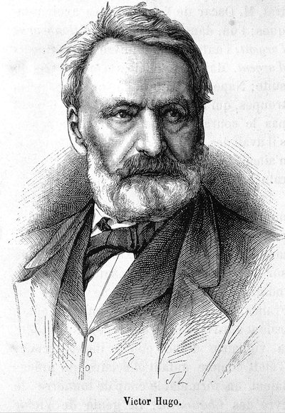 Victor Hugo portréja (1802-1885) - Henri Martin "L