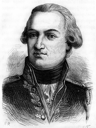 Villaret-Joyeuse (Villaret de Joyeuse grófja), francia admirális (1750 - 1812) portréja – Henri Martin „L’Histoire de France” című művében alkotó: French School