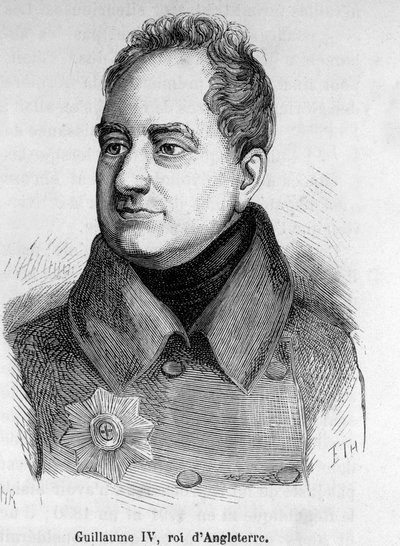 IV. Vilmos angol király (1765-1837) portréja. alkotó: French School