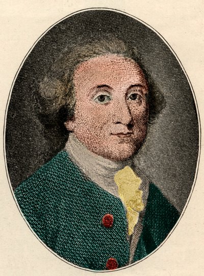 William Whitehead (angol költő) (1715-1785) portréja. alkotó: French School