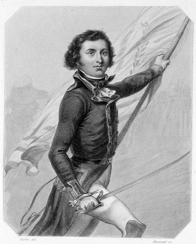 Chartres és Orleans hercegének portréja, aki I. Lajos Fülöp (1773-1850), francia király lett. In L