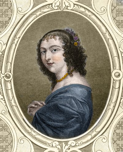 Anne Ninon francia írónő portréja „de l