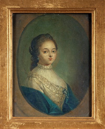 Madeleine de Scudery írónő portréja alkotó: French School