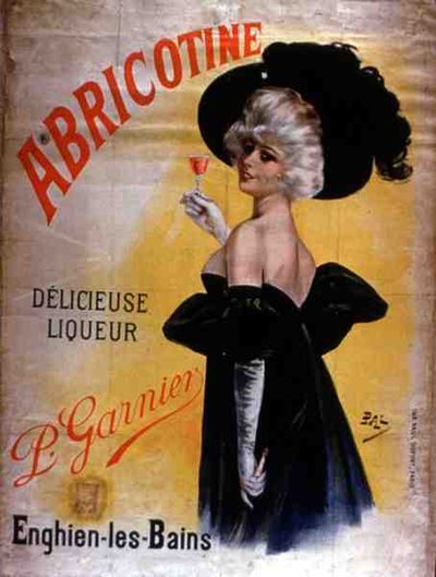 „Abricotine” reklámplakát, P. Garnier, Párizs (színes litho) alkotó: French School