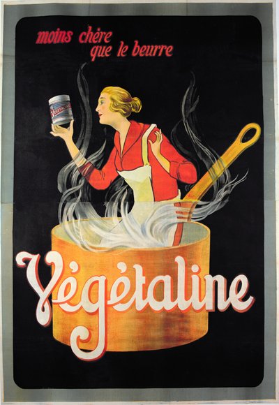 Vegetaline margarin reklámplakát alkotó: French School