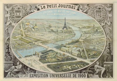 A Le Petit Journal által kiadott plakát a párizsi Exposition Universelle reklámozására, 1900 alkotó: French School