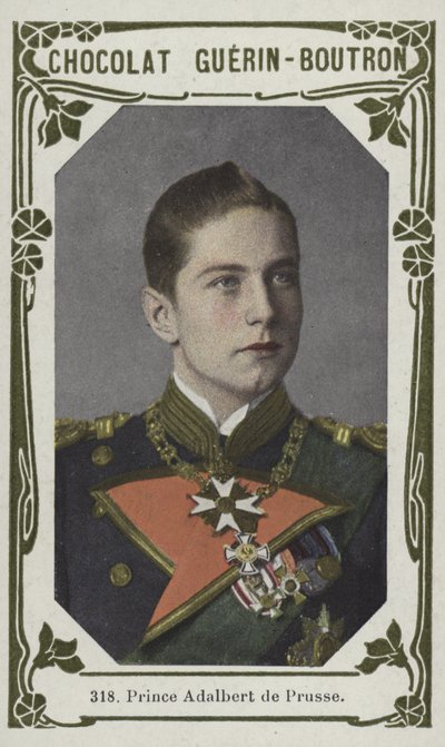 Adalbert de Prusse herceg (színes fotó) alkotó: French School