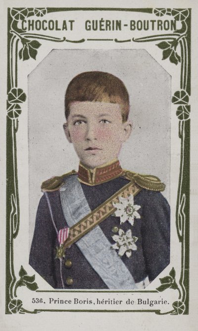 Borisz herceg, Bulgária örököse (színes fotó) alkotó: French School