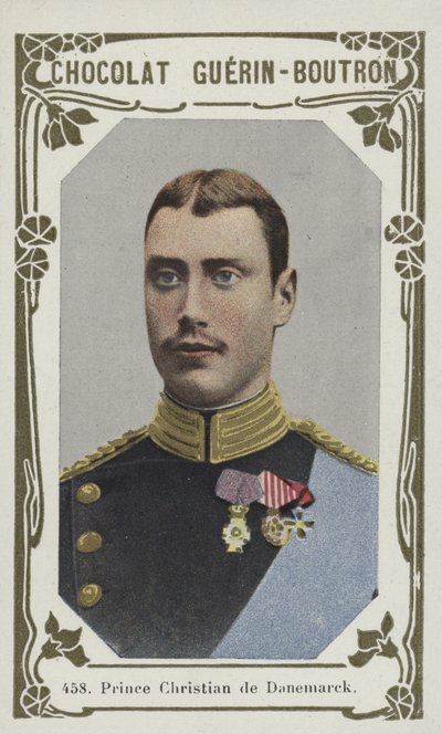 Christian de Danemark herceg (színes fotó) alkotó: French School