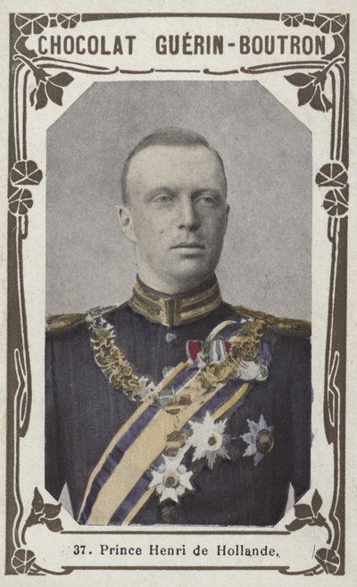 Henrik holland herceg (színes fotó) alkotó: French School