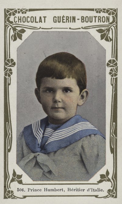 Humbert herceg, Heritier dItalie (színes fotó) alkotó: French School