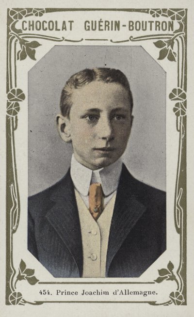 Joachim dAllemagne herceg (színes fotó) alkotó: French School