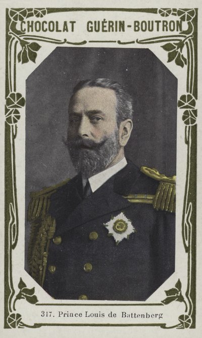 Louis de Battenberg herceg (színes fotó) alkotó: French School