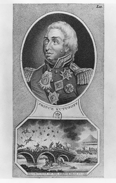 Mihail Illarionovics Goleniscsev-Kutuzov herceg (litho) alkotó: French School