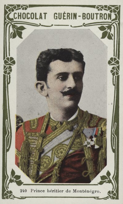 Montenegro herceg örököse (színes fotó) alkotó: French School