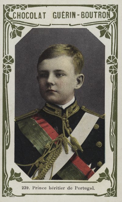 Heritier de Portugal (színes fotó) alkotó: French School