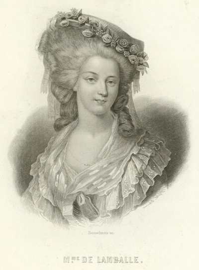 Maria Luisa savoyai hercegnő alkotó: French School