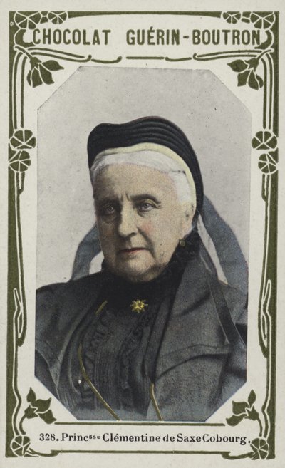 Princesse Clementine de Saxe Cobourg (színes fotó) alkotó: French School