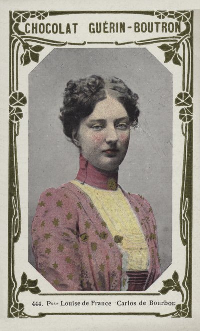 Louise francia hercegnő, Carlos de Bourbon (színes fotó) alkotó: French School