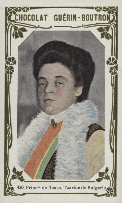 Reuss hercegnője, bolgár cárnő (színes fotó) alkotó: French School