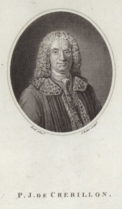 Prosper Jolyot de Crebillon alkotó: French School
