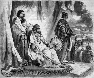 I. Ranavalo Manjaka királynő (Ranavalona alkotó: French School