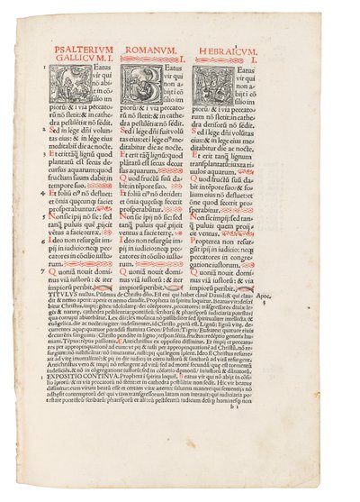 Quincuplex Psalterium, szerkesztette: Jacques Le Fèvre d