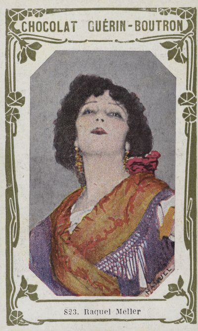Raquel Meller (színes fotó) alkotó: French School