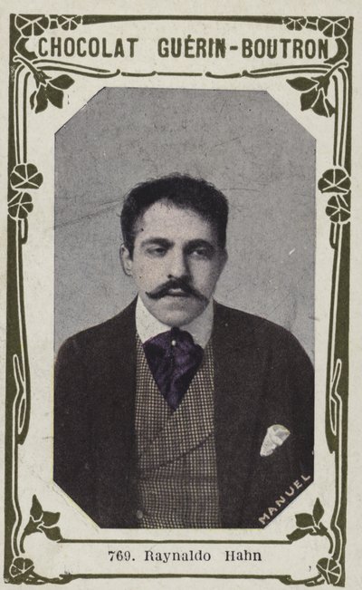 Reynaldo Hahn (színes fotó) alkotó: French School