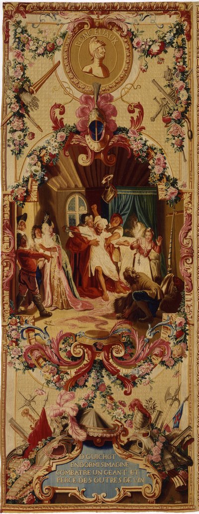 Regence Gobelins kárpit Don Quijote történetével, 1717-18 alkotó: French School